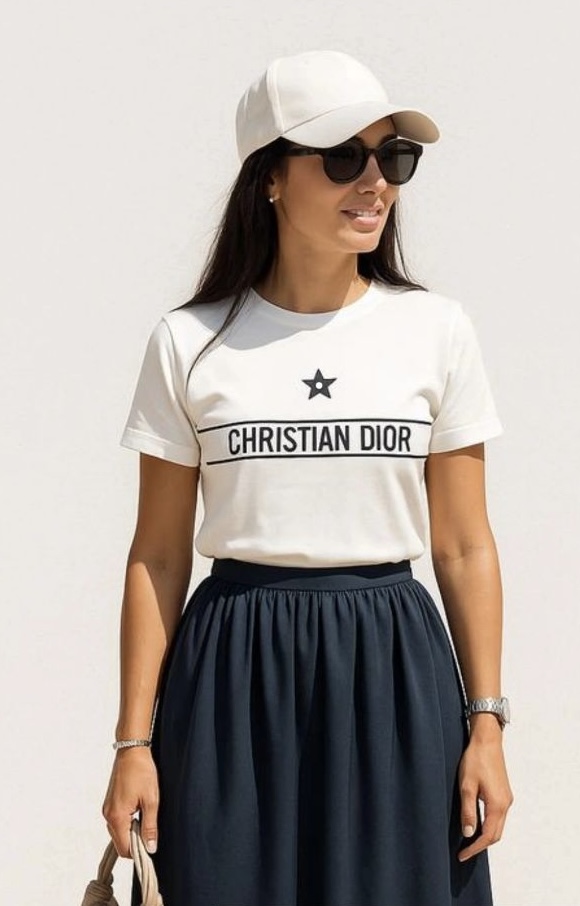 تيشرت دخترانه - طرح: DIOR
